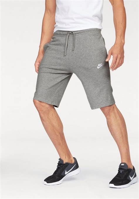 nike herren shorts nsw jsy club in grau|M nsw club short jsy .